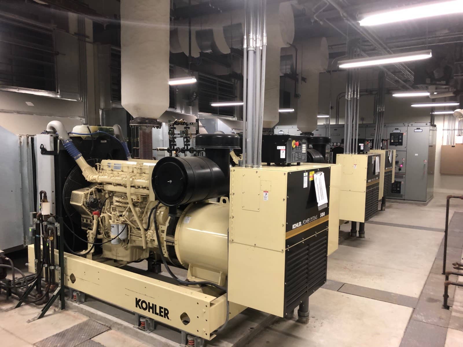 Kohler whole-home standby generator installed by Qrown Design Build